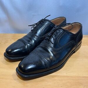 Vintage Campanile Men’s Black Oxford Dress Shoes